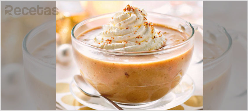 “Cappuccino” de setas